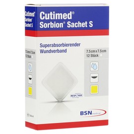 Sorbion Cutimed Sachet S Dressing 7.5 x 7.5 cm