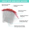 500 x Clear Cellophane Bags Self Seal 12cm x 17cm