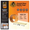 Gorilla Crystal Clear Repair Duct Tape, 1.88” x 9 yd,