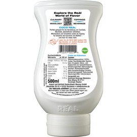 Reàl Infused Exotics Reàl Infused Exotics - Coco Real Cream of Coconut - Kokosnusscreme - Vegan - 500ml - Cocktail Ingredients