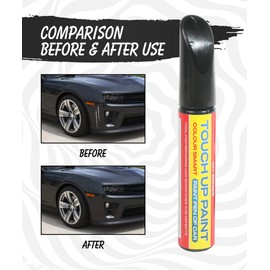 Zlirfy Car Scratch Repair,Car Paint Scratch Repair,Car Accessories Car Scratch Repair Pen,Touch Up Paint for Cars, Easy Repair Auto Paint Scratch Repair,Car Scratch Remover for Deep Scratches (Black)