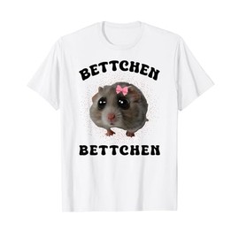 Funny Hamster Meme Sleep Shirt Nightdress Sleep T-Shirt, White