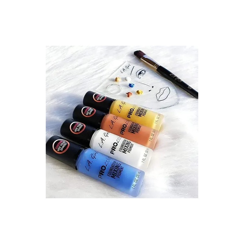 Base De Maquillaje Liquido La Girl Pro Color Matte 30