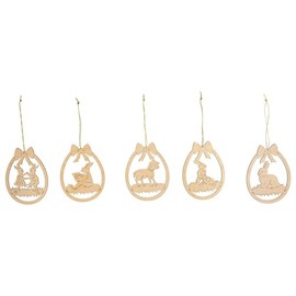 W. Drechsel Heidersdorf | Ore Mountains Traditional Wooden Easter Pendant for Easter Shrub | Handmade Easter Decoration - Made in Germany | 7 cm | Easter