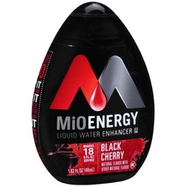 Mio Energy Black Cherry Liquid Water Enhancer Case Pack 12 Mio Energy Black Cherry Liquid Water Enh