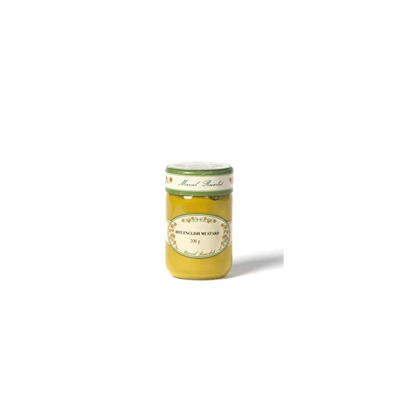 Marcel Recorbet Hot English Mustard, 200 g