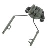 2Pcs Suspension Headset Bracket Helmet 19‑21mm Rail Adapter Rotatable Headphones