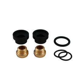 Plumb Pak PP802-5 Faucet Repair Kit, for Use with American Standard Aqua Seal Top Hat Washer, Brass, Silver/Gray
