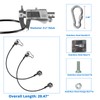 tofeer Wheelie Bin Stopper, Bear Proof Wheelie Bin Lock Wire