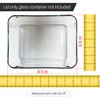 Replacement Lids fits Pyrex 6-Cup Glass Food Storage Container Bowls,