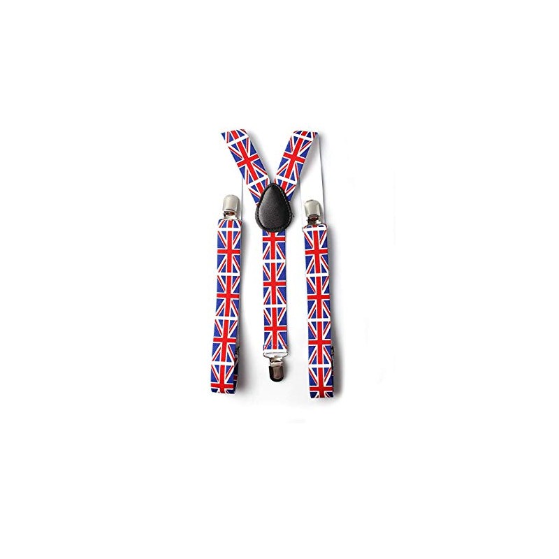 LeeMa Enterprises Co. Union Jack Suspenders