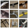 MgcTolBox Steel 1-Hole Pipe Strap Ø 25 mm, Pipe Brackets