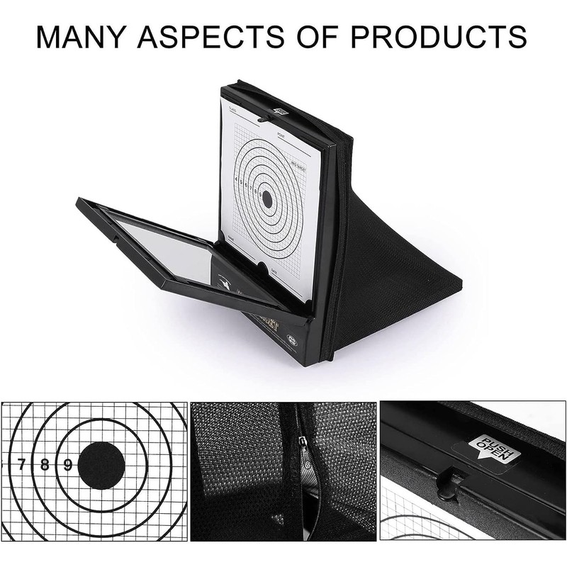 SDMAX Shooting Gun Target Holder Board: Durable ABS Material, Replaceable