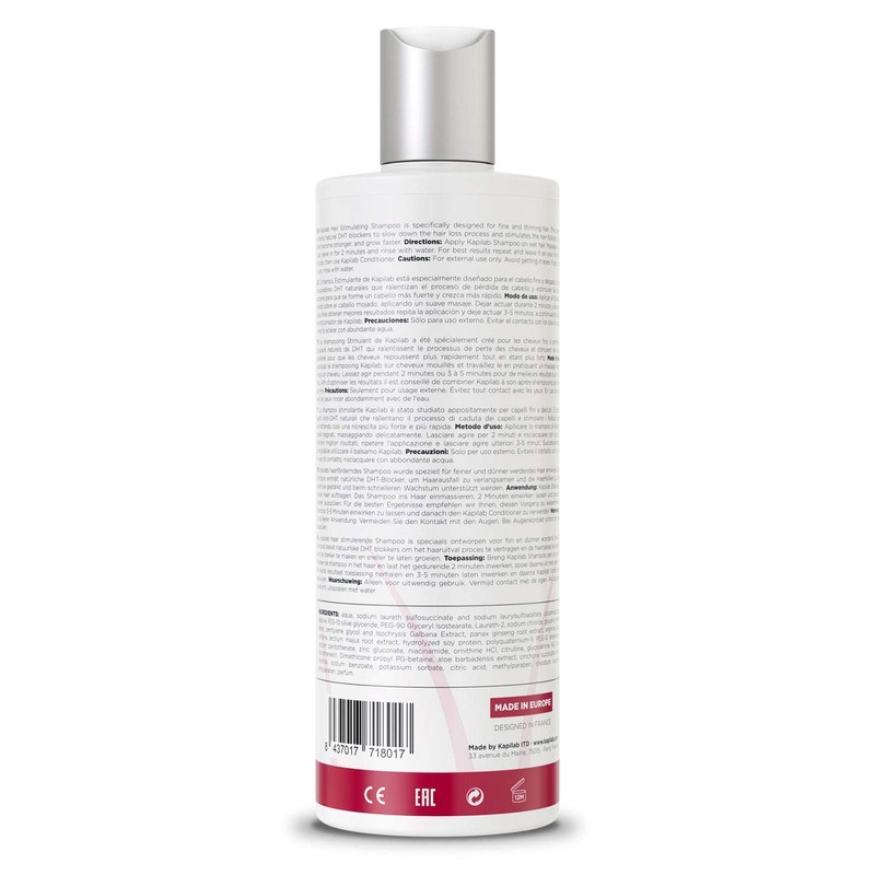 Kapilab Hair Growth Stimulating Shampoo 360 ml - Ensures Healthy