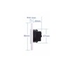 1 Glass Frame for Socket Switch, Schuko Single Socket Wall