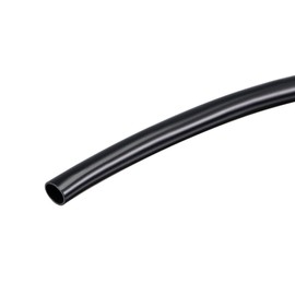 DMiotech 5 mm ID 6 mm AD Flexible PVC Hose for Protection of Wires and Cables 7 m / 22.9 ft Length Black