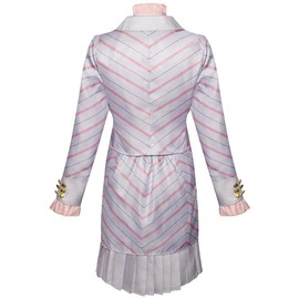 AQWGVM Glinda Cosplay Costume Pink Glinda Costume Suit Party Dress For Women (M, PINK)