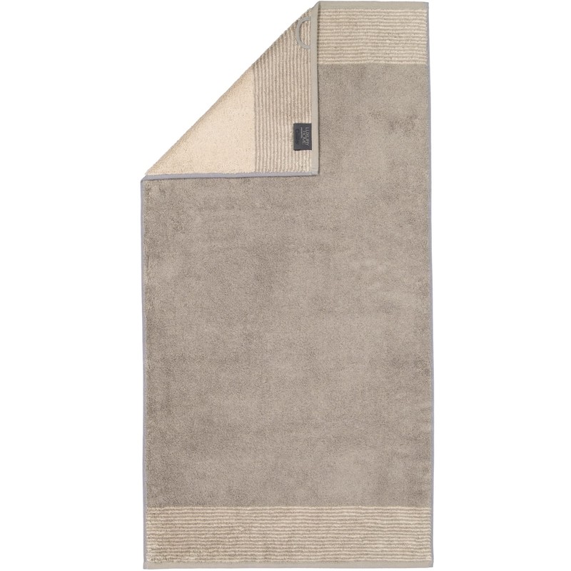 CAWÖ Home Luxury Home Two-Tone 590 Hand Towels Graphite 70