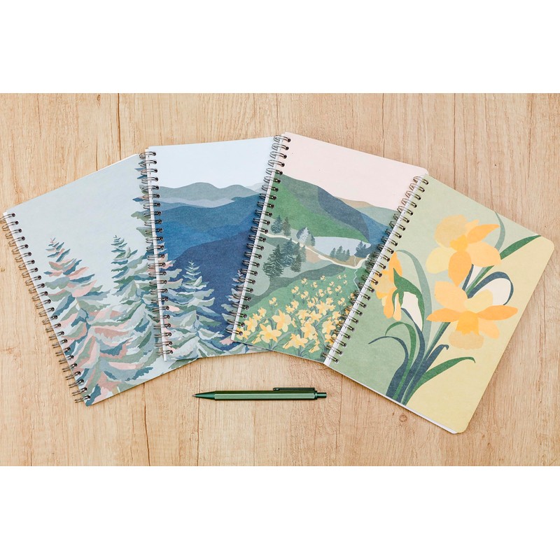 Clairefontaine La Vie en Vosges 83492C Notebook with Double Spiral