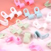 Umichen Clothes Hanger Connector Hooks Plastic Cascading Hangers Saving Organizer