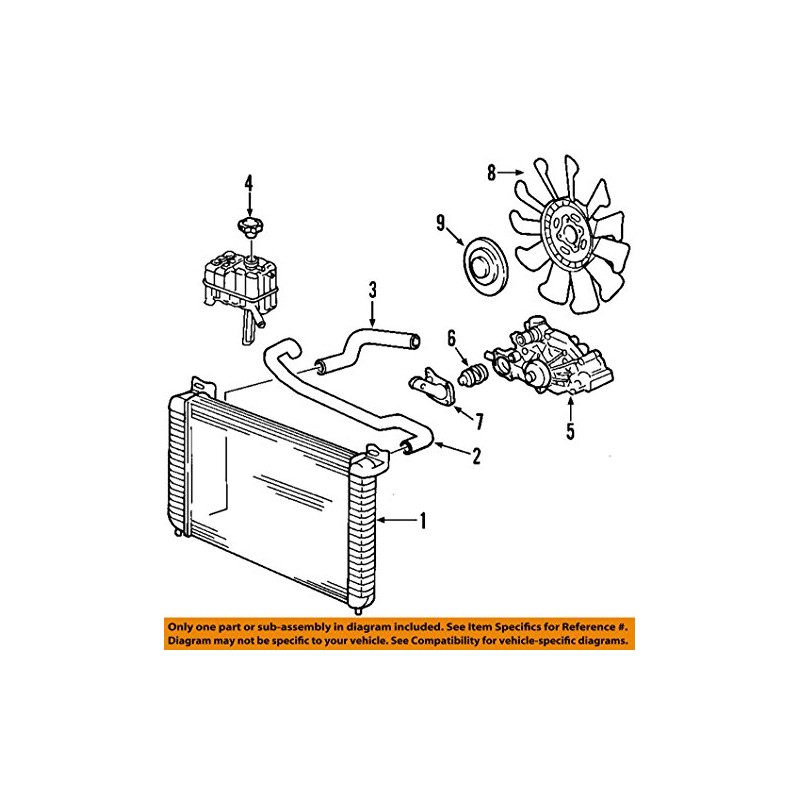 General Motors 15075118, Radiator Cap