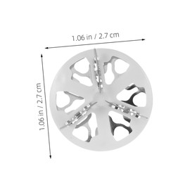 WOONEKY 12pcs Replacement Shaver Blades for Feihong Floating Razor Heads Stainless Steel Rotary Blades for Men Compact Travel Accessories Easy Maintenance Precision Grooming