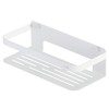 Tiger Shower Caddy Rectangular Small Shower Caddy Stainless Steel White