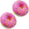 2Pcs Realistic Artificial Fake Donuts Food Fake Cakes Desserts Donut
