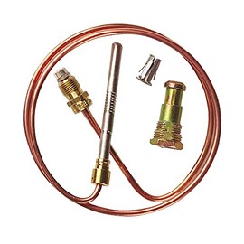 Safety Thermocouple Sensor for Honeywell Tradeline, Bryant, Emerson Gas Furnace Fireplace Water Heater 36" Thermocoupler