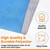 GEEZY Sand Free Beach Mat Outdoor Activity Travel Camp Park