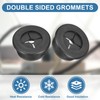 uxcell 4Pcs Cable Cord Grommet, 1"(25mm) Rubber Desk Grommets Wire