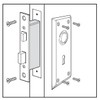 Prime-Line E 2294 Vintage Style Indoor Mortise Lock Assembly Kit