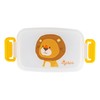 sigikid 25364 Lion Lunch Box with Divider, BPA-Free, Safe, Lightweight,