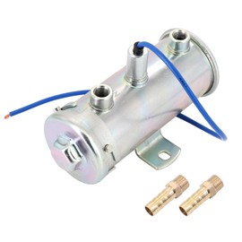 Dokili Power Flow Electric Fuel Pump 12V Cylindrical Universal Compatible with Motorcycle Car Accessories for Facet Onan 27149-2093 149-1828 476087 046918 40131
