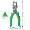 1/4 Inch Triangle Hole Punch for Handmade DIY Craft Paper,