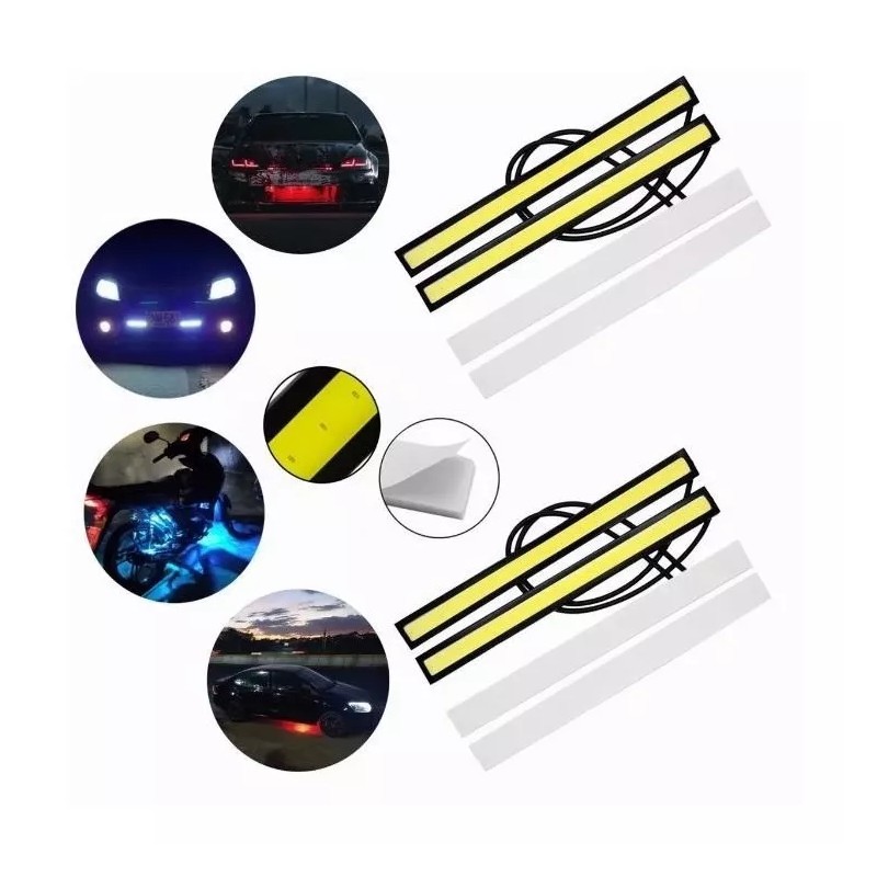 Hugo 4 Barras Tira Led Cob 17 Cm Luz De