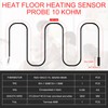 2 Pack Floor Heat Sensor Probes 10 Kohm Underfloor Sensor