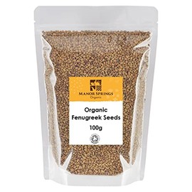 Organic Fenugreek Seeds 100g by Manor Springs Organic