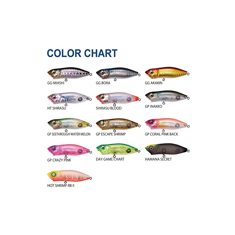 Megabass SWING HOT GP Escape Shrimp Lure, Water Gun