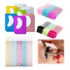 50 Parches De Hidrogel 50 Cepillos Glitter 100 Microbrush