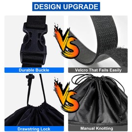LZFAN Golf Push Cart Storage Bag,Golf Cart Organizer, Backside Extension Storage Bag,Closure Push Cart Net Mesh Accessories