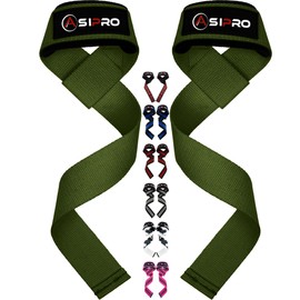 ASIPRO Wrist Straps Weightlifting for Men and Women Wrist Wraps Weightlifting for Bodybuilding & Strength Training Wrist Brace Gym Weight Lifting Straps Wrist Support Gym Straps Weightlifting