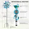 Decoroca Wind Spinner for Garden and Yard - 72" Large