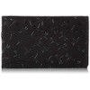 [Wamonoya] [Indenya] Business Card Holder, Black Deerskin x Black Lacquer