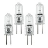 Memiuyelay 4Pcs Microscopes Halogen Bulb 6V 30W Halogen Replacement Bulbs