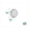 EVI Herrajes | Door Stop | 0.94" x 0.55" |