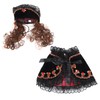 Small Pet Mini Beautiful Cloak Pet Costume Clothes Dogs Cats