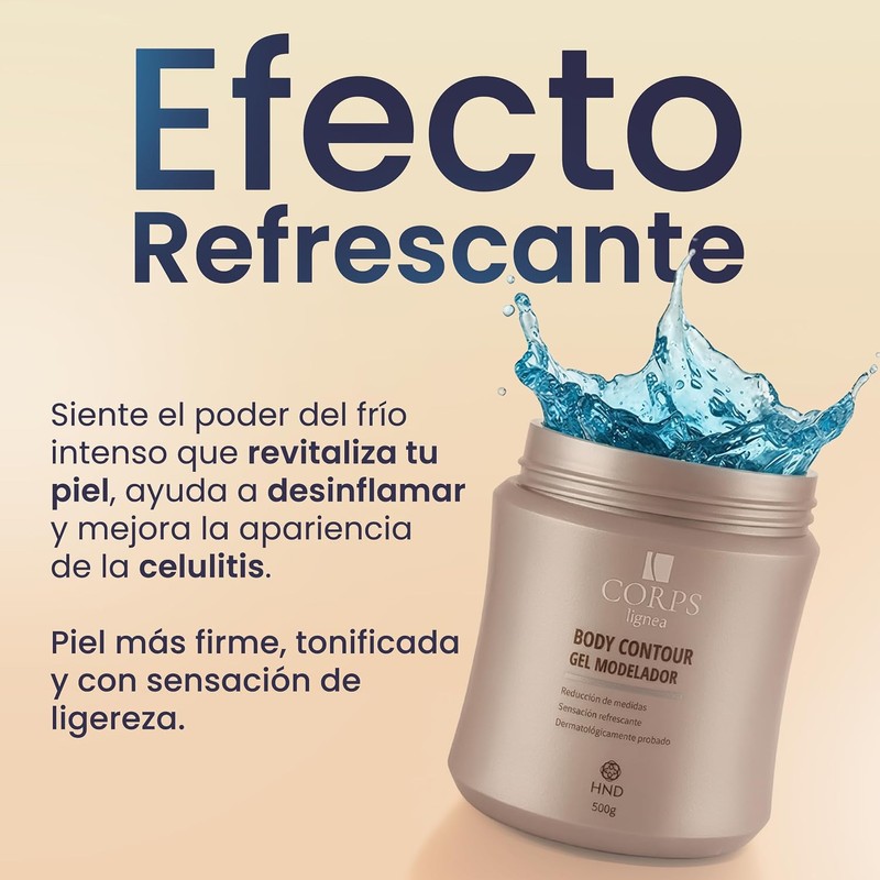 Gel Cryoactive Corps by Hinode reduce medidas y aplana abdomen