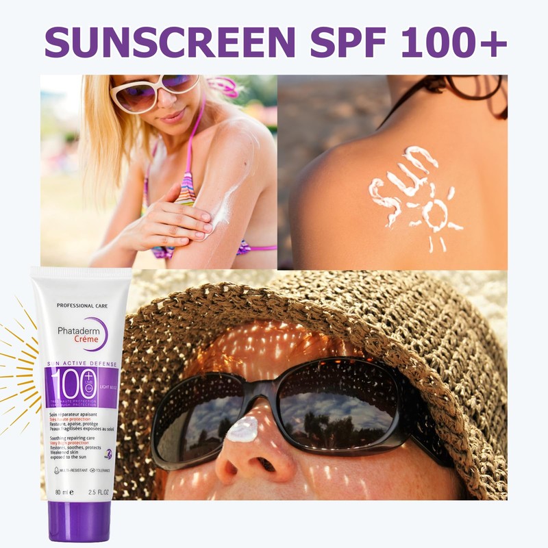 Sunscreen SPF 100+, Sun Cream SPF 100 PA+++, Ultra Light