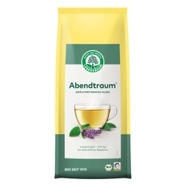 Lebensbaum Abendtraum, Strong Herbal Tea Blend, Spicy Hops, Scented Lavender & Saline Note, 100% Organic, Loose, 75 g